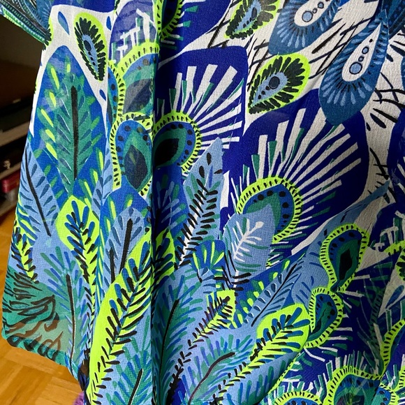 NWOT Peacock Coverup Tunic - Picture 7 of 10
